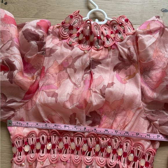 ZIMMERMANN CONCERT ROULEAU TRIM GOWN - Picture 9 of 11